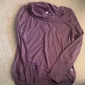 Marika Lavender Long Sleeve Top